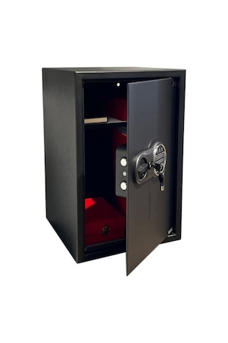 Büyük Boy Akıllı Para Evrak Kasası Alarmlı Kasa Kd060-60-145 Elektronik Şifreli Kasa