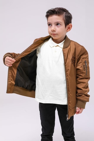 Benitto Kids Erkek Çocuk Mevsimlik Yağmurluk Ceket 51294-kahve Kahverengi