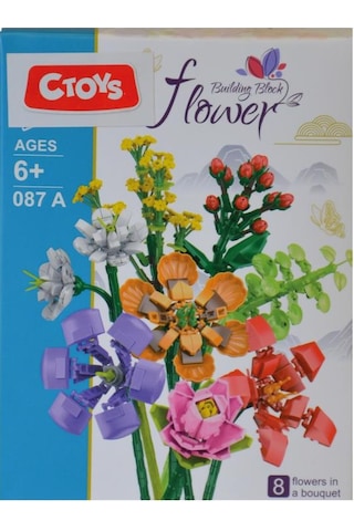 Ctoys Surprise Flower Building Block 087a