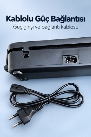 Vakumlu Paketleme Makinesi Basınç Tahliye Valfli Siyah Diğer