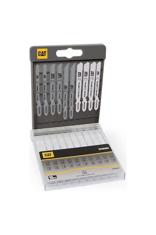 Cat Da06901 10 Parça Profesyonel Metal/ahşap Hassas/kaba Kesim Dekupaj Testere Ucu