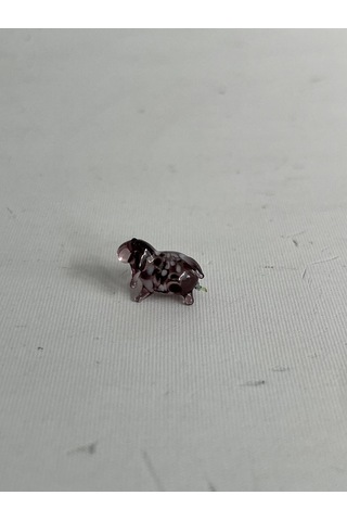 El Yapımı Mini Murano Cam Koyun Biblo A145-07