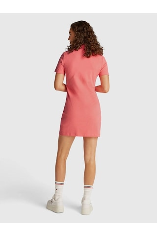 Tommy Jeans Kadın Pembe Elbise Çok Renkli