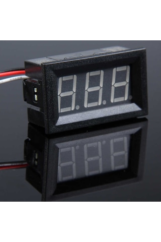 Robotistan Dijital Panel Voltmetre Dc 0-100 V