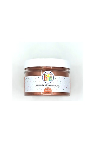 Epoksi Reçine Metalik Sedefli Pigment Toz Boya Terakota Renk 50 G