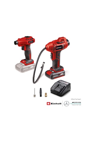 Einhell CE-AP 18+CE-CC 18+2,0 Ah Kit Hava Üfleme & Lastik Şişirme Seti - 2070111