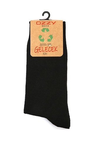 Ozzy Socks Erkek Soket Çorap Siyah