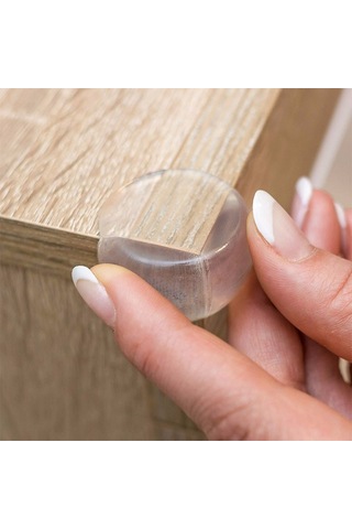 Agubugu Baby Mini Şeffaf Köşe Koruyucu 4 Adet