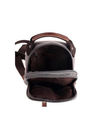 Ççs London 31468 Kanvas Çapraz Çanta Gri