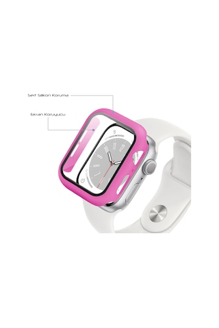 Bufalo Apple Uyumlu Watch 45mm 360 Kasa Ve Ekran Koruyucu