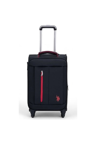 U.s. Polo Assn. Siyah Kumaş Unisex Büyük Boy Valiz Plvlz22813a-b Siyah