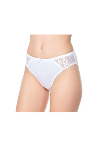 Tutku 12 'Li Firuze Dantelli Bayan Elastan Bikini Külot Kombin (555267115) Çok Renkli