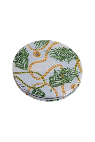 Erzi Yaprak Desenli Oval Makyaj Aynası