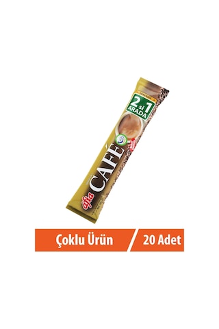 Afia 2si 1 Arada Kahve 20 x 14 G