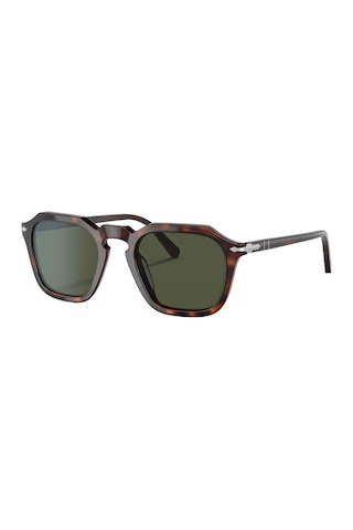 Persol 3292S 24/31 50 Unisex Kahve Köşeli Çerçeve Güneş Gözlüğü