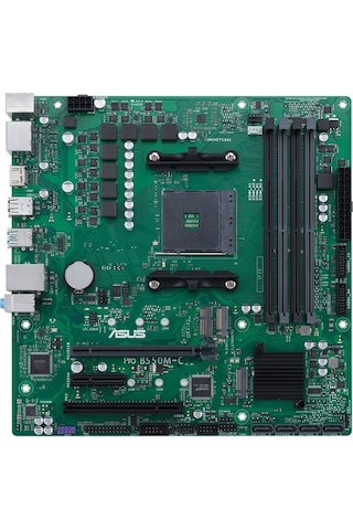 Asus Pro B550M-C/CSM AMD B550 4600 MHz (OC) DDR4 Soket AM4 mATX Anakart