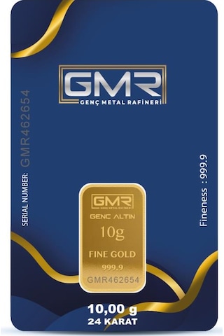 Rimagold 10 Gr 24 Ayar 999.9 Milyem Gmr Gram Altın
