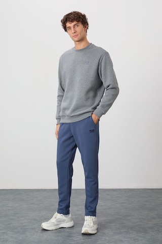 Air Jones Tommy Life Omar Gri Melanj Şardonlu Erkek Sweatshirt - 88137 GRİ MELANJ