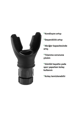 Kondisyon Profesyonel Healthpro Seviye Ayarlanabilir Solunum Düzenleyici Nefes Egzersiz Aleti
