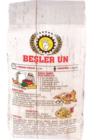 Beşler Un Pizzalık Un 1 KG