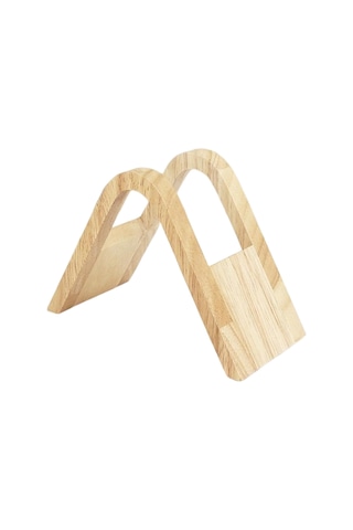 Suntek Fan Şekli Kahve Filtre Kağıdı Tutucu Raf Tezgah Üstü Ofis Stil A Ahşap Standı