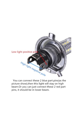 H4 9003 Hb2 80w 8000lm 8000k Led Far Ampulleri Kiti K20631-2