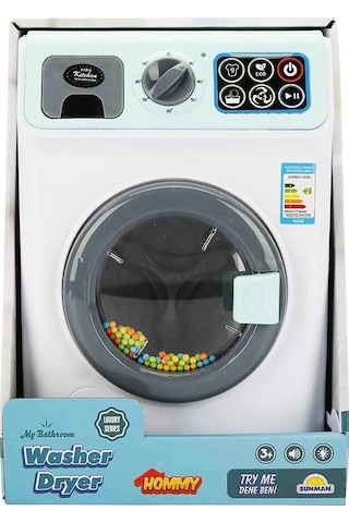 Sesli Işıklı Oyuncak Çamaşır Makinesi