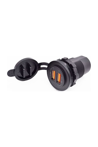 Usb Soketi Ikili 2.4A+Qc3.0 12-24V