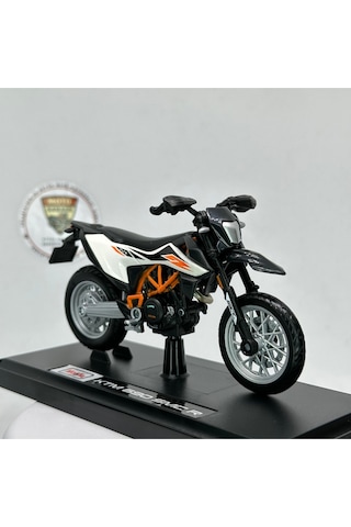 Ktm 690 Smc R 1:18 Diecast Maket Motor Metal Model Motosiklet