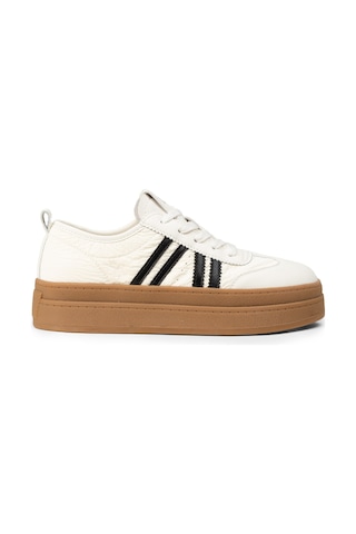 Deery Kadın Bej Platform Sneaker Ayakkabı - K1062zbejc01 Bej