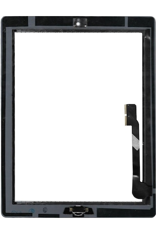 Apple Uyumlu iPad 4 A1458 Butonlu Dokunmatik Beyaz