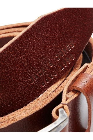 Jack & Jones Jacpaul Leather Belt Noos Erkek Antrasit Kemer - 12111286