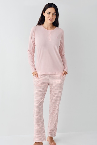 Pierre Cardin Kadın Pembe Pijama Takımı Pc9080-s-v1 Pembe