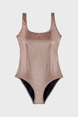 Slipstop Bronze Uv Korumalı Parlak Mayo Bayan Mayo Sm2644000013 Bronz