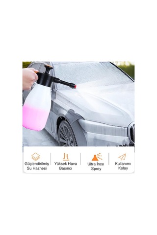 Zhltools Yüksek Basınçlı Araç Oto Yıkama Temizleme Spreyi Köpürtücü