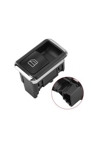 Mercedes W204 C Serisi Cam Düğmesi Tekli Ön Arka 2007-2013