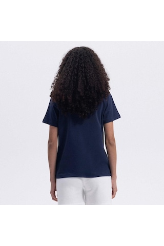 Ellesse Ef174-nv Bisiklet Yaka Kadın T-shirt - Lacivert Lacivert