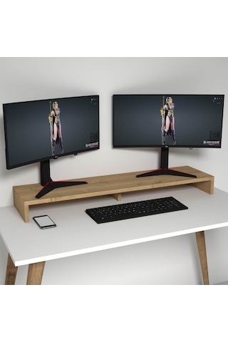 Emkawood Carry90 Monitör Yükseltici Saunbar Standı