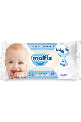 Molfix Hassas Ciltler Izotonik Sulu Mendil 24 X 60'Lı