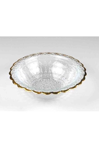 Dantel Desenli Cam Çorba Kasesi 17 Cm