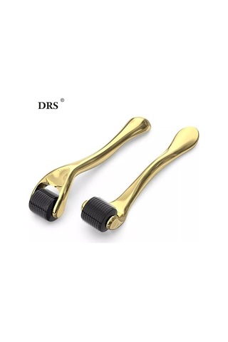 1.0 Lüks Altın Drs 540 Derma Rulo Mikro Iğne Mezoterapisi 540 Pins Derma Yüz Rulo Cilt Bakımı Ve Tıbbi Ce İle Saç Büyüme Lnqe50 Çok Renkli