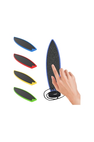 Ruicoo Ahşap Mini Parmak Sörf Tahtası 12x3cm Boyutunda Eğlenceli Sörf Deneyimi