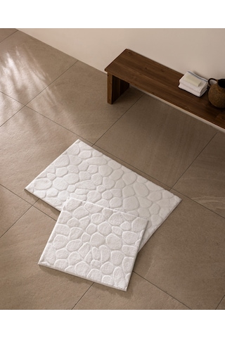 Madame Coco Lumielle 2'li Banyo Paspası - Ekru 8684427344941 Çok Renkli