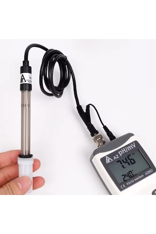 Az 8601 Tek Prob İle Ph Ve Orp Ölçer Bnc Bağlantılı