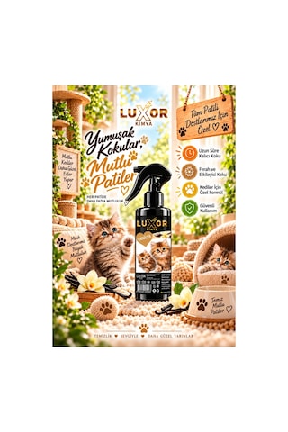 Luxor Kimya Kedi Parfümü Vanilya 200 ml