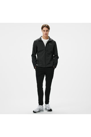 Jack Wolfskin Whirlwind Erkek Siyah Outdoor Ceket A62521 Siyah