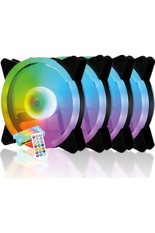 Dark Colorwind Argb Kit 4x12cm Fan Hub Dkckargb07