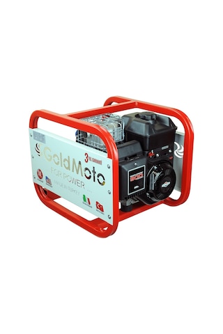 Goldmoto Gm4bjbs Benzinli 4 Kva Nsm Alternatörlü Monofaze Jeneratör