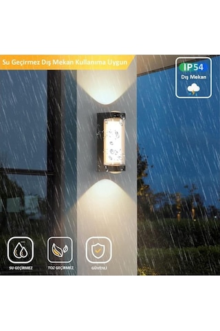 Dekoratif Su Geçirmez Üç Yönlü Led Aplik Cata Lara 9w 3200k Gün Işığı Led Aydınlatma Diğer