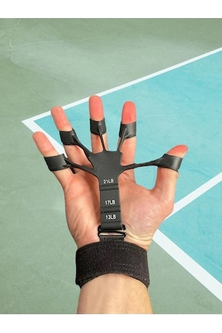 Bilek Güçlendirici Egzersiz Yayı Siyah